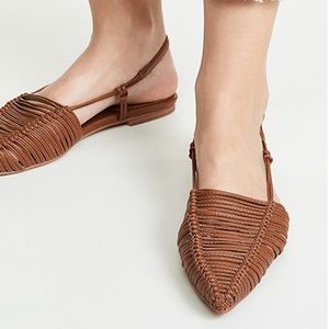 Jeffrey Campbell Myron Point Toe Flats Sandals